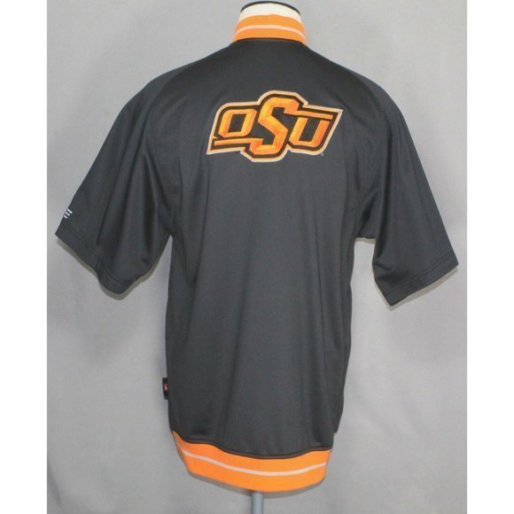 Nike Team Oklahoma State Cowboys Warm Up Full Zip Jacket Men's Size Medium - Picture 5 of 8